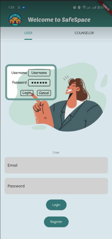 SafeSpace Screenshot
